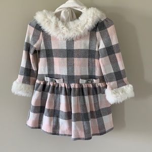 JANIE AND JACK GIRLS DRESS 12 TO 18 MONTHS